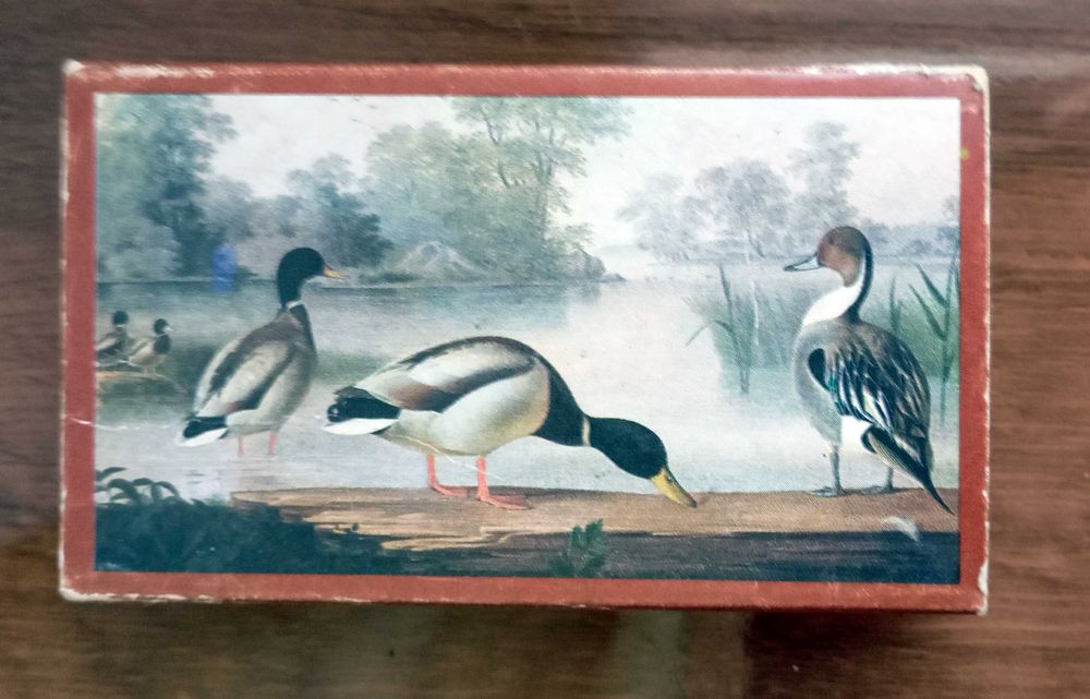 Коробка от/ для спичек, Утки, Финляндия