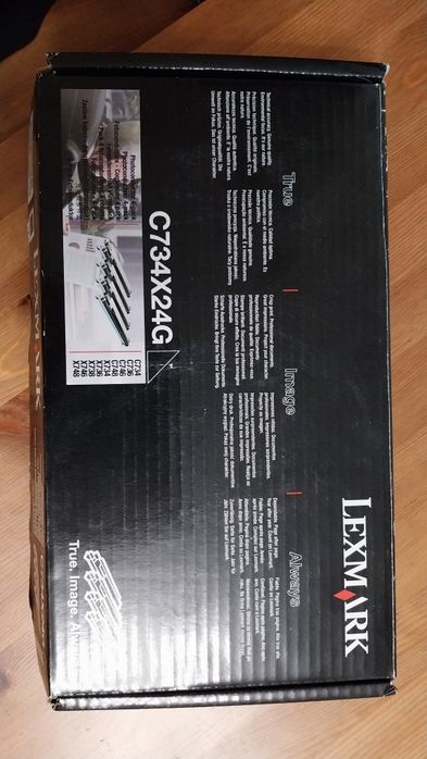 Bęben Lexmark C734X24G czarny, czerwony, niebieski, żółty do Lexmark