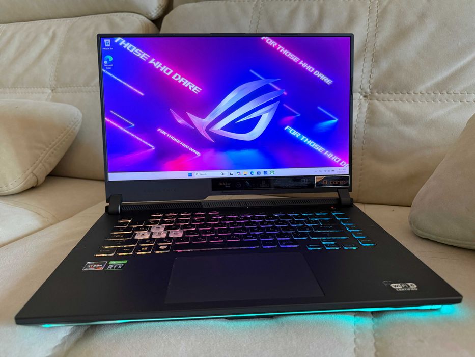 ASUS ROG Strix G513IM 15" IPS FHD 300Hz 3ms/Ryzen 7 4800HX/512GB SSD/32GB RAM/NVIDIA RTX 3060, 6GB/Windows 11