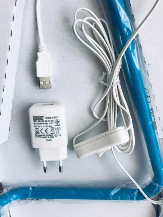 Nowa IKEA HARTE Lampa biurkowa stołowa nocna LED 003.213.98 +paragon