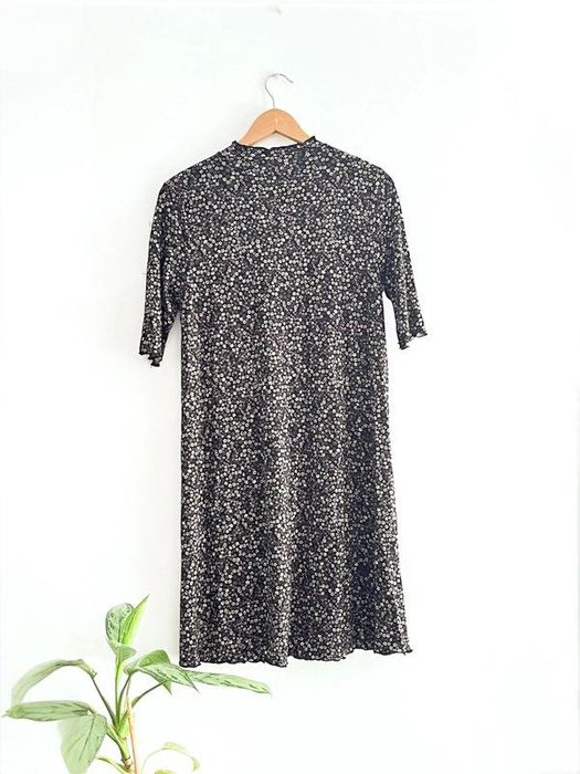 Vestido Floral meia manga Pull & Bear – Novo | Tamanho L