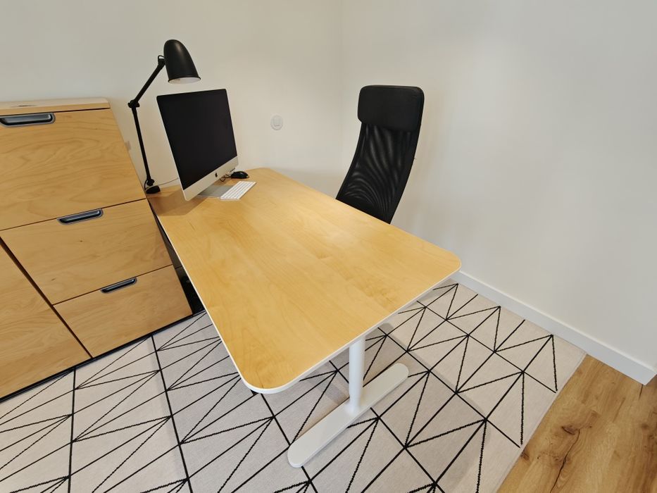Conjunto Escritório IKEA | Secretária + Arquivo + Armário