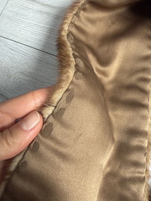 Норковий комірець обруч норковый воротник