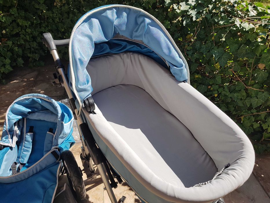 dziecięcy wózek Implast Bolder, gondola + spacerówka