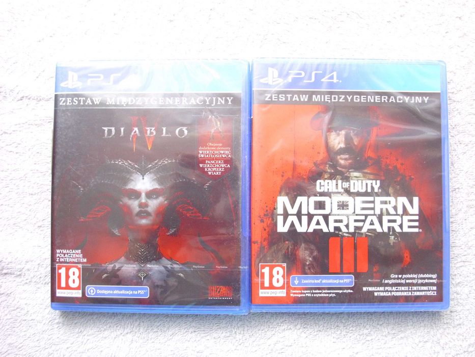 Diablo IV, Call of Duty - Modern Warfare III