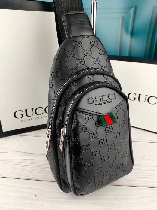 Сумка мужская слинг Louis Vuitton Луи Виттон чоловіча сумка слінг