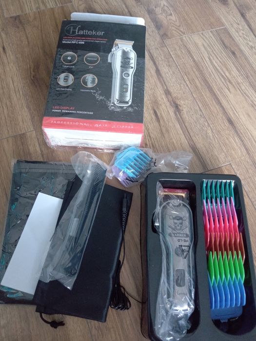 Hatteker Maszynka do strzyżenia RFC-696 zestaw