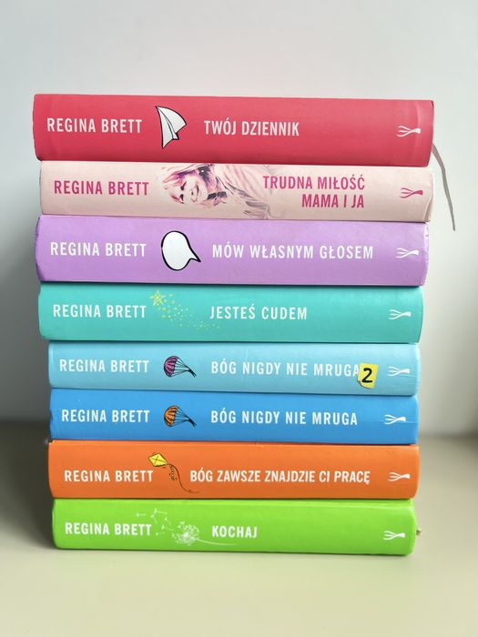 Komplet książek Reginy Brett – 8 inspirujących książek