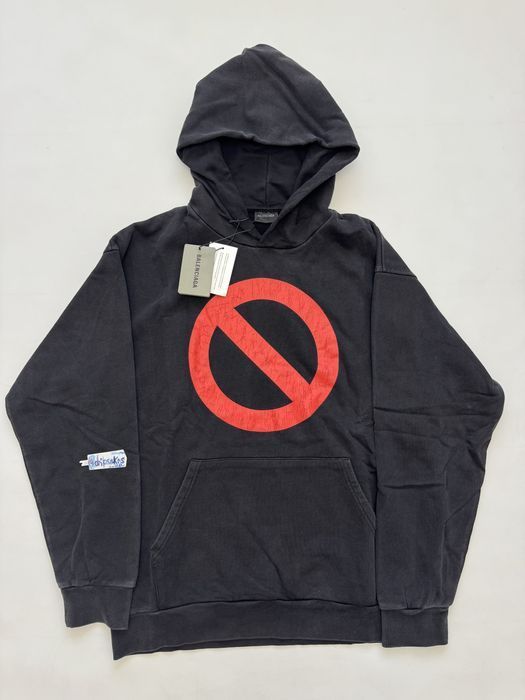 худи Balenciaga BFRND hoodie Ai 2024
