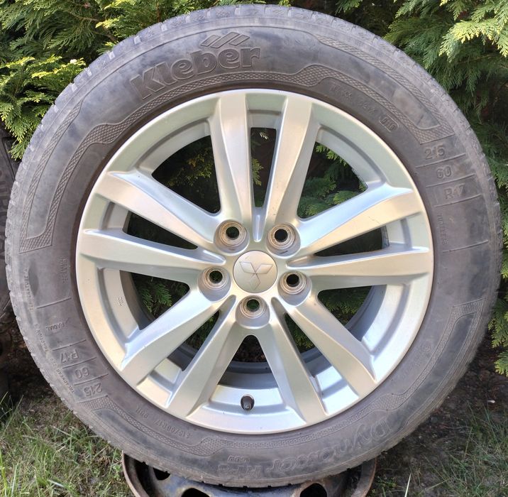 Felgi Oryginał Mitsubishi Outlander Asx 6,5x17 ET46 5x112 Opony lato