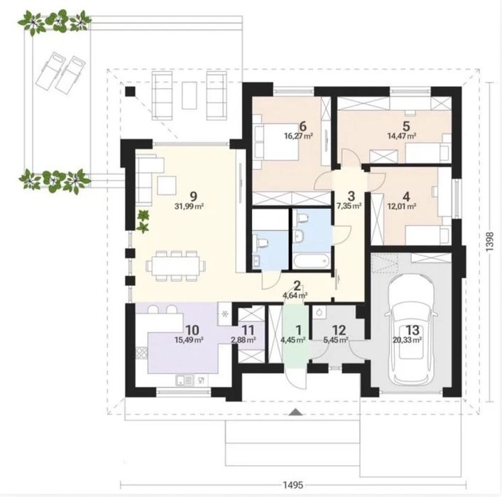 Twój azyl pod Warszawą | Dom wolnostojący 143 m² | Działka 990 m²
