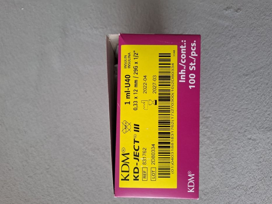 Strzykawka insulinowa