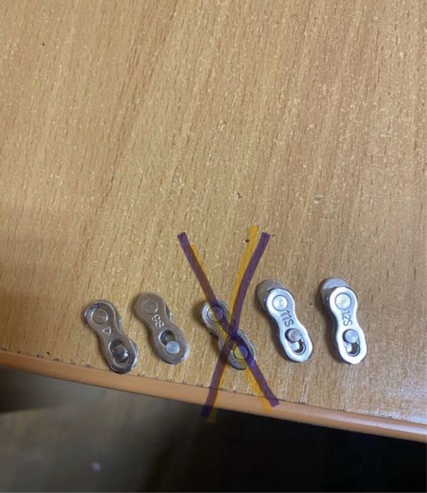 Замок цепи 6/7/8/9/11/12 скоростных цепей