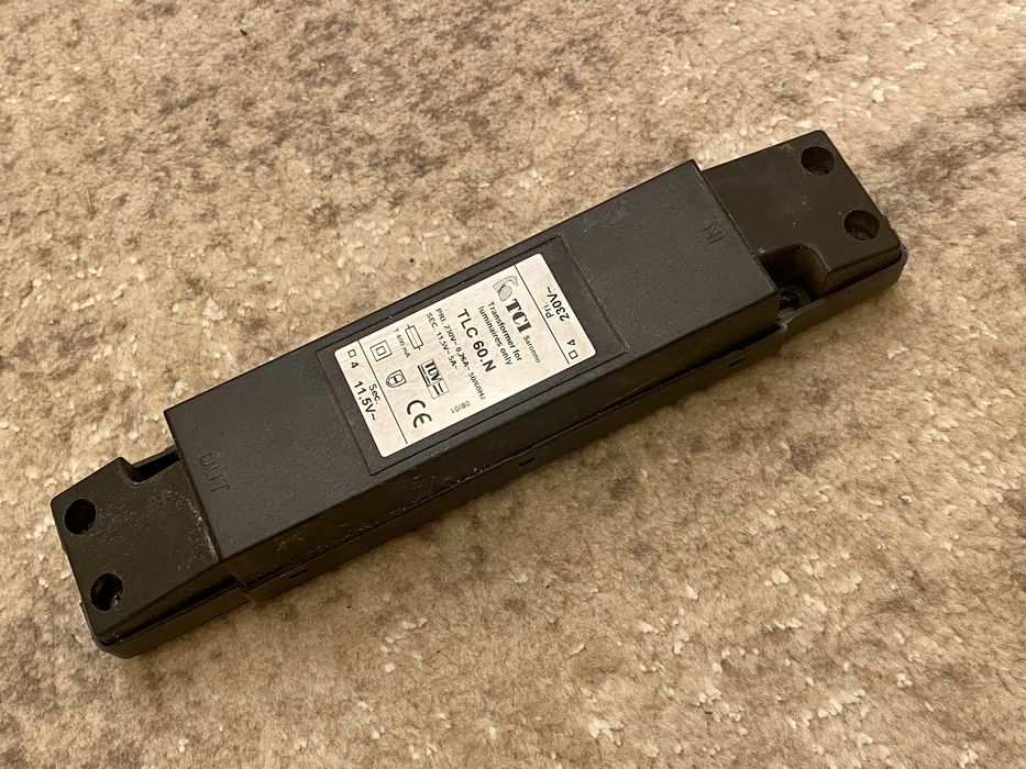 Zasilacz elektroniczny TCI TLC 60.N 11,5V do halogenów