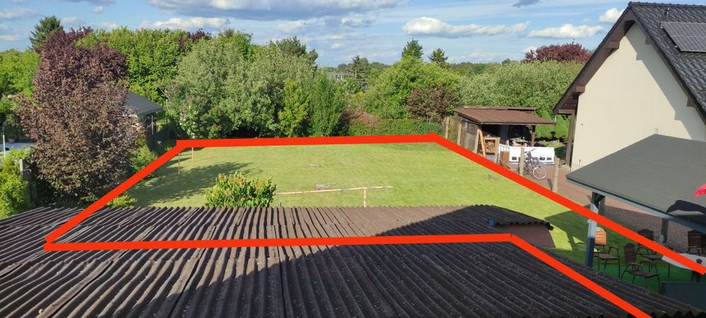 Działka budowlana Szczecin Dąbie, wydane warunki zabudowy, zamiana. - Widok 2