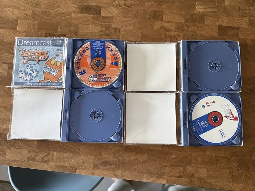 Jogos originais para a Sega Dreamcast