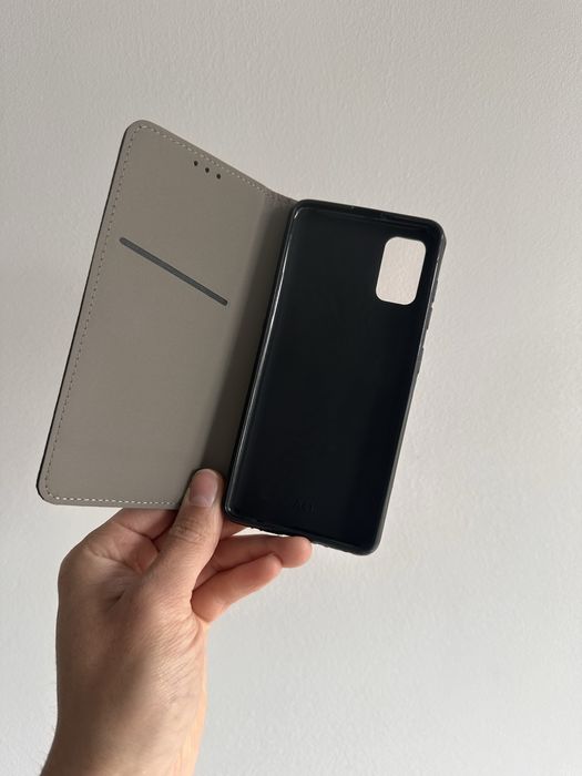 Etui Zamykane czarne do Samsung Galaxy A41
