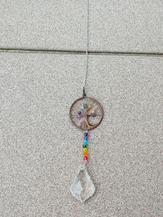 Ozdobna Zaczepka Zawieszka Drzewo Życia Czakry