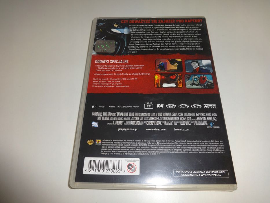Batman W cieniu czerwonego kaptura DVD *