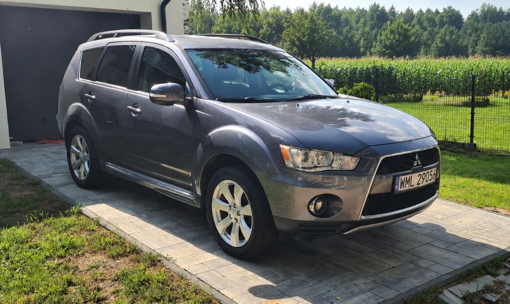 Mitsubishi Outlander II 2.2 MIVEC 177 KM | 4x4 | 7 OSÓB | POLSKI SALON | UDOKUMENTOWANY PRZEBIEG
