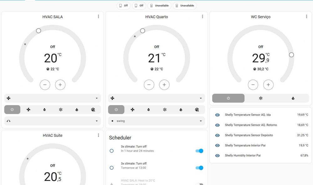 Serviços Domótica (KNX, Shelly, Sonnoff, Home Assistant) e Consultoria