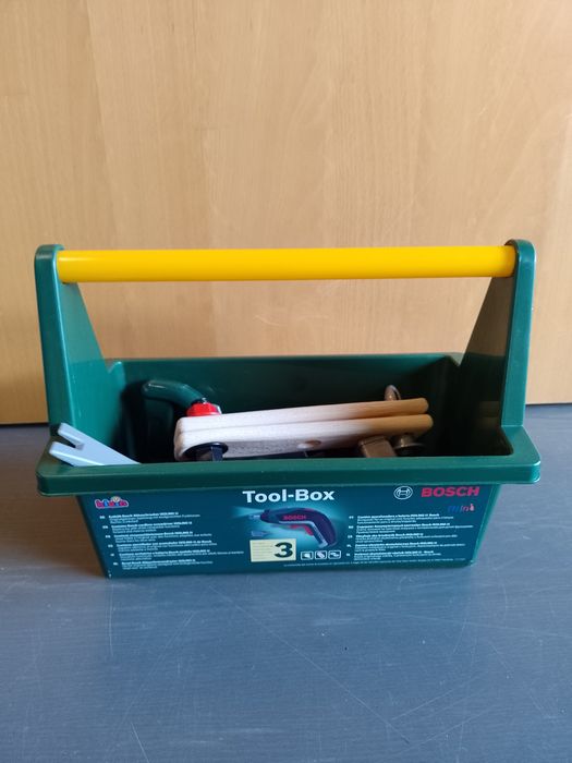 Walizka z narzędziami dla dzieci tool box bosch klein