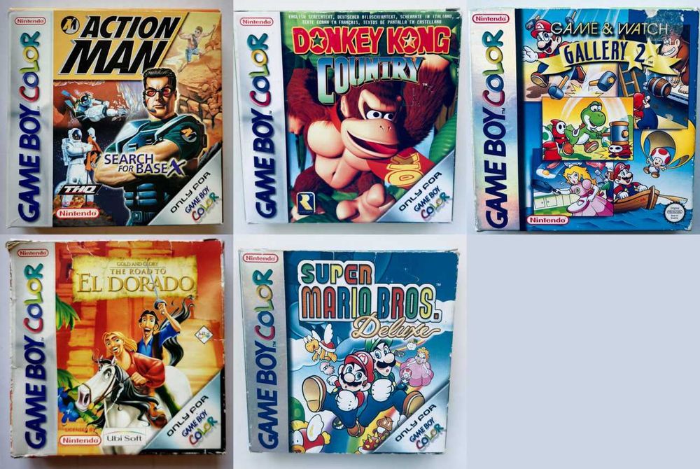 Ігри Nintendo GameBoy/Advance/Color, NES, N 64, Nokia N-Gage, Evercade