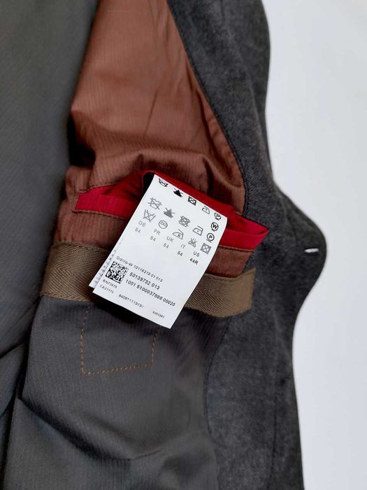 Пиджак тренч пальто Hugo Boss Orange L  шерсть