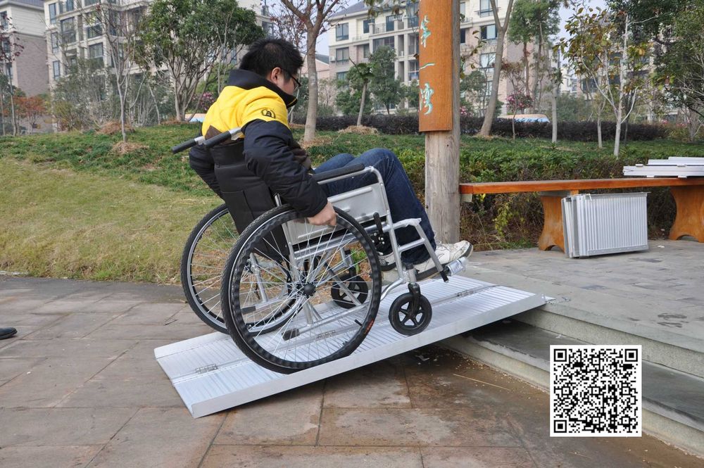 Rampas de alumínio para cadeiras de rodas e scooters - NOVAS