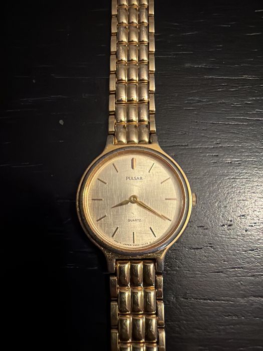 Relógio Pulsar Vintage Quartz – Movimento Japonês V500 – Grupo Seiko