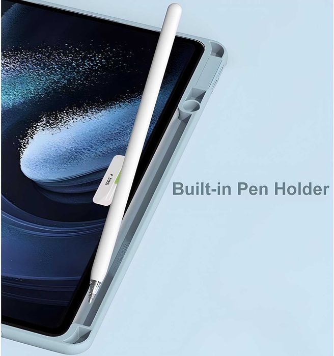 Шкіряний чохол+ клавіатура BLUETOOTH Huawei Matepad SE 11  2024 RGB