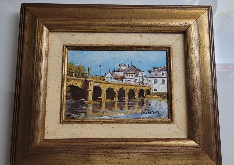 Quadro oleo João Peixoto