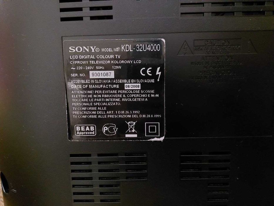 Б/У Телевізор Sony KDL-32U4000