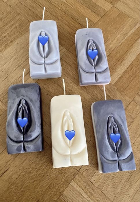 Свічки член, пеніс, 18+, еротичні свічки, свічки у формі члену, Лоно