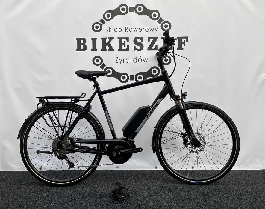 Męski Trekkingowy Rower elektryczny STEVENS E-MOLVENO 28" XL Shimano Altus Bosch Hydraulika Wysyłka