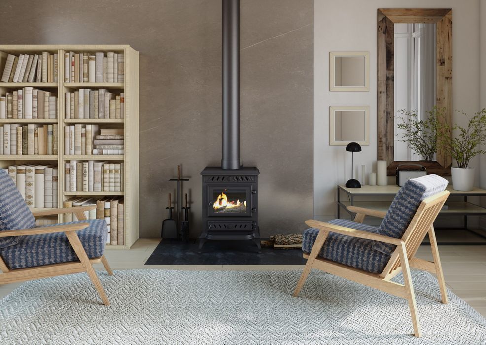 Piec wolnostojący KAWMET P3 7.4kW ECO żeliwny