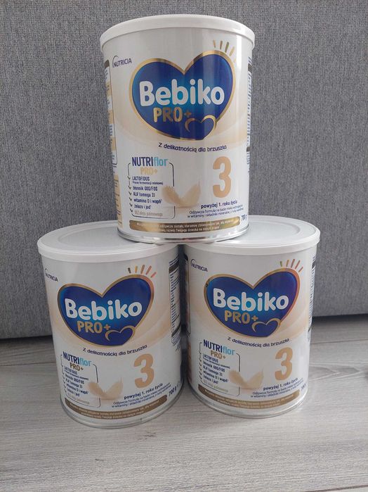 Mleko Bebiko pro+ 3 ZESTAW 3 OPAKOWAŃ