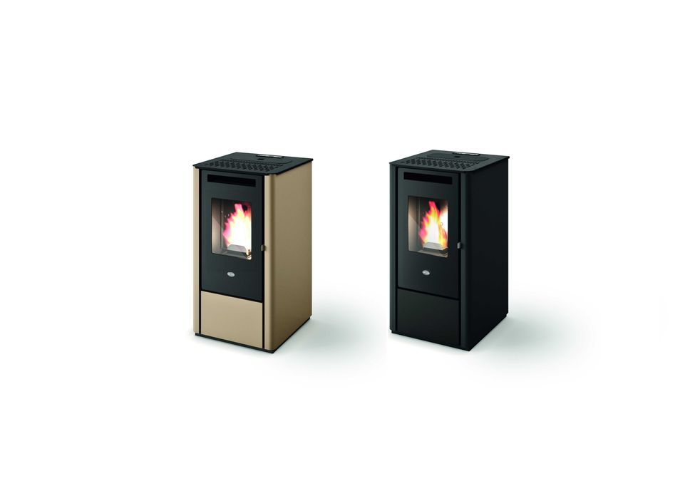 PIEC NA PELLET EVA CALOR Thelma 9 kW | z nadmuchem | 2 KOLORY