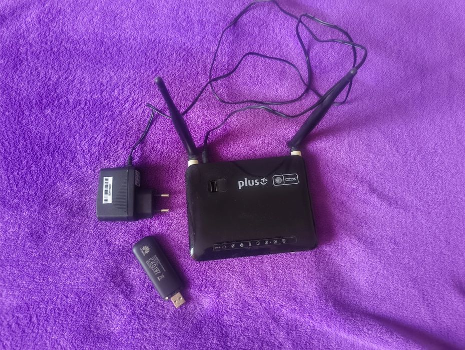 Zestaw Router D-Link DWR-116 + Modem 4G LTE Huawei E3372 (Bez Simlocka)