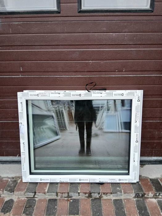 Nowe okno fix witryna trzyszybowa 118x93 pcv 3 szyby DOWÓZ CAŁY KRAJ
