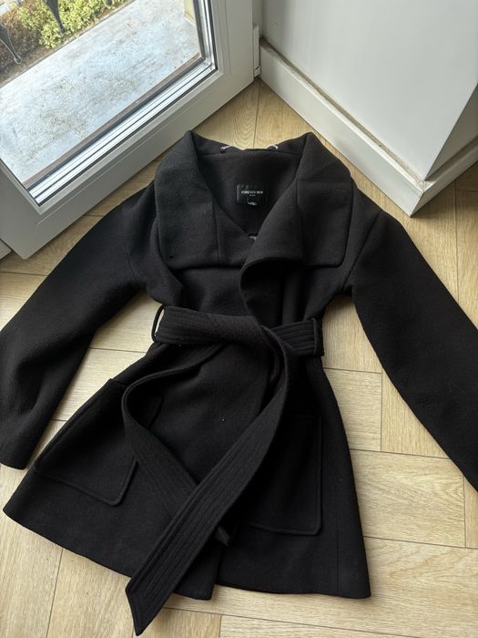 Plaszcz krotki elegancki S/M/L oldmomey fall jesień