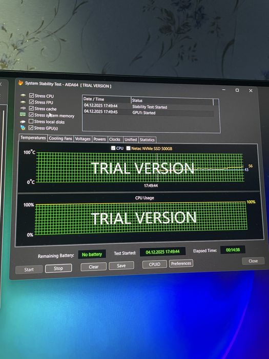 Ігровий ПК AMD Ryzen 5 5600X RTX 5050 16Gb 3200mhz 500Gb m2 550w b450m