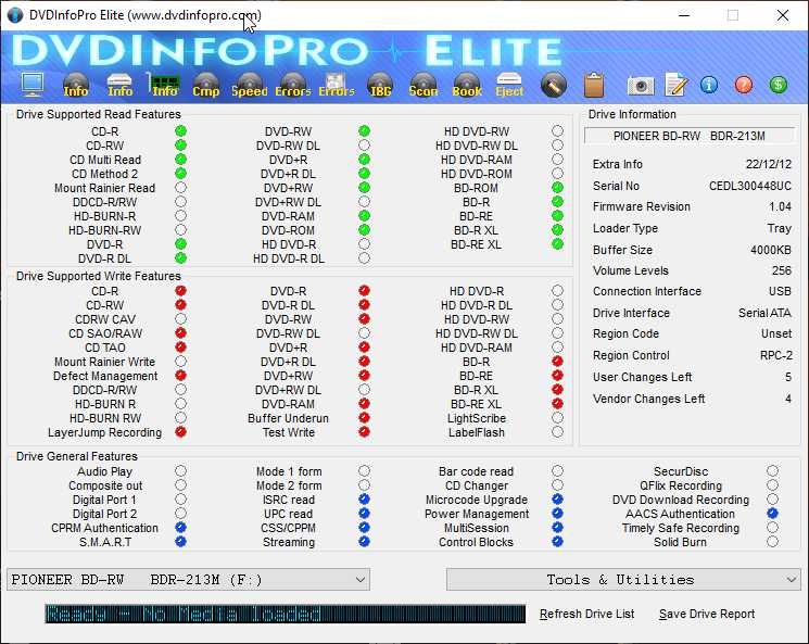 Pioneer BDR-213 ULBK / BDR-213 BDXL M-Disc Nagrywarka Blu-ray BOX