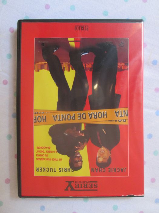 DVD Hora de Ponta, com Tom Wilkinson, Chris Tucker, Jackie Chan