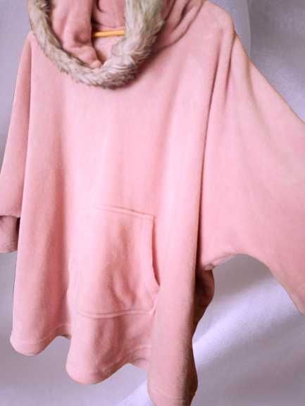 ponczo peleryna narzutka bluza