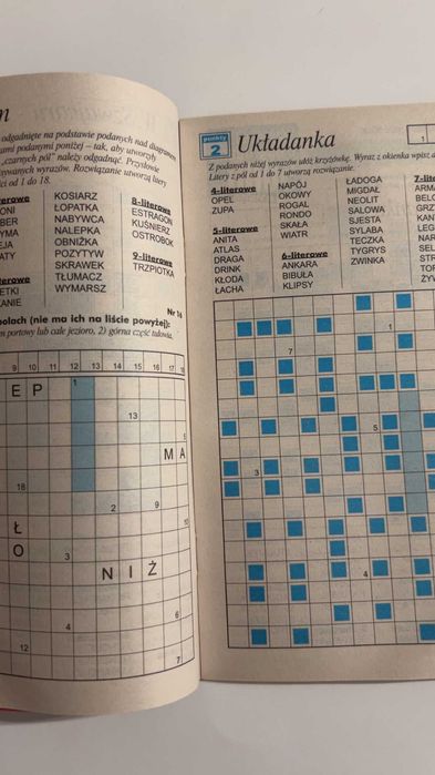 Układanki Krzyżówkowe WIEM Nr 8/2020 Rewia Wydanie Specjalne Krzyżówki