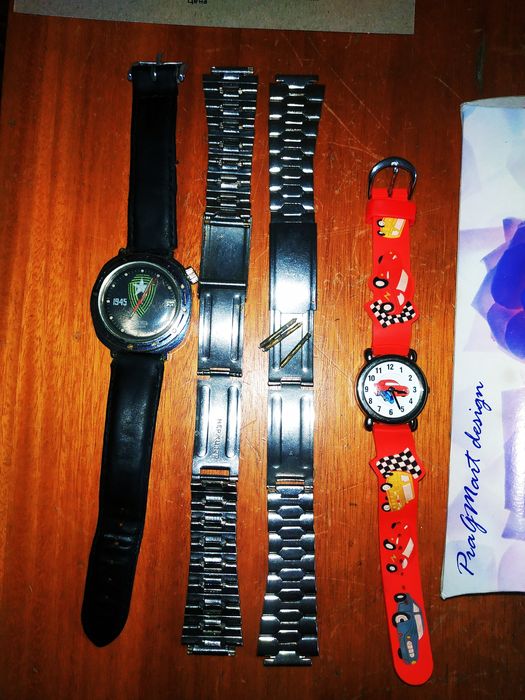 Годинник командирський ссср дитячий металевий браслет