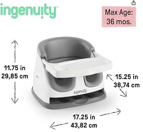 Cadeira Refeição Portátil Ingenuity