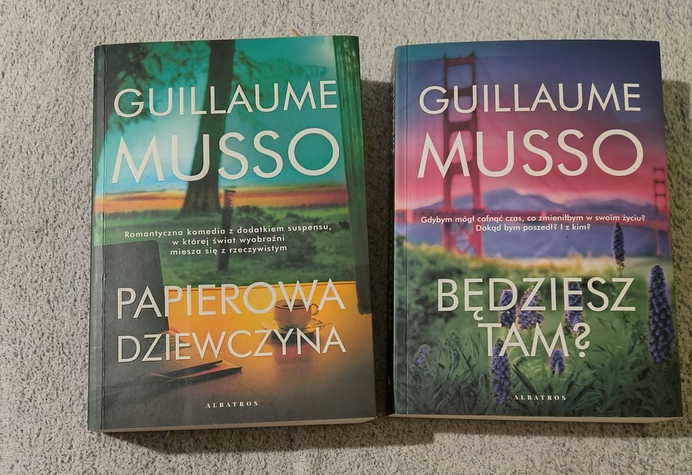 Książki Musso, Papierowa dziewczyna, Będziesz tam?
