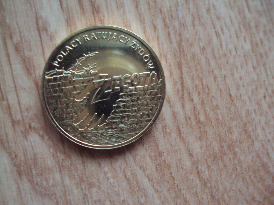 2 zł Żegota Polacy Ratujący Żydów 2009 r i inne ogłoszenia